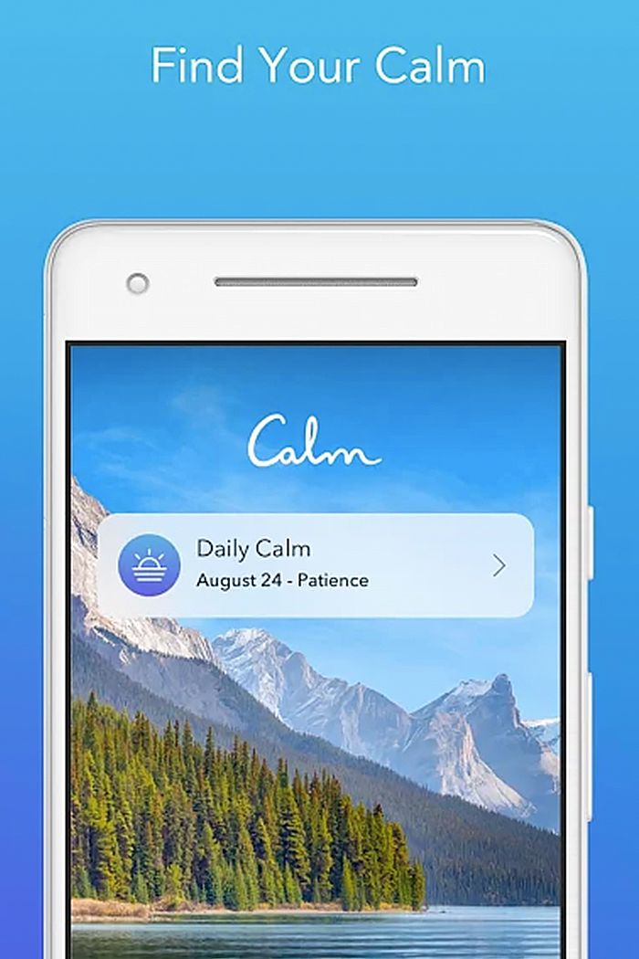 J’ai essayé l’application Calm pour améliorer mes habitudes de sommeil.