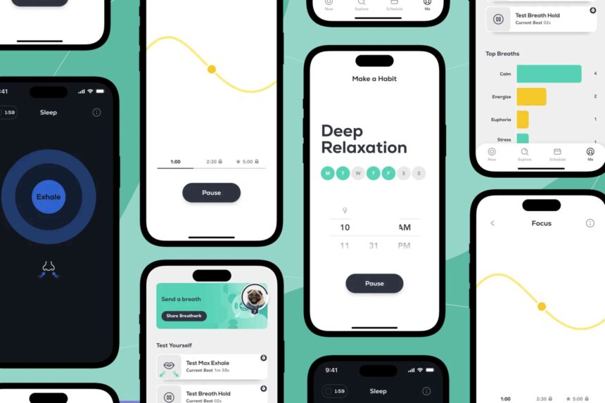 Je suis insomniaque et j’ai essayé l’application Breathwrk pour voir si elle pouvait m’aider à dormir.